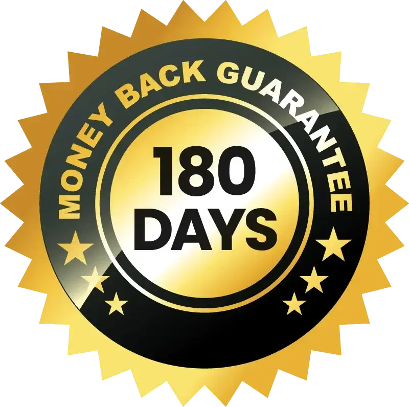 Prostavive Money Back Guarantee badge